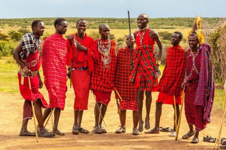 Maasai village visit and Chemka hot-springs with hot lunch.